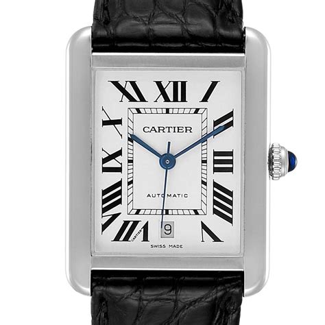 cartier mens watch cheap|stainless steel cartier watch men's.